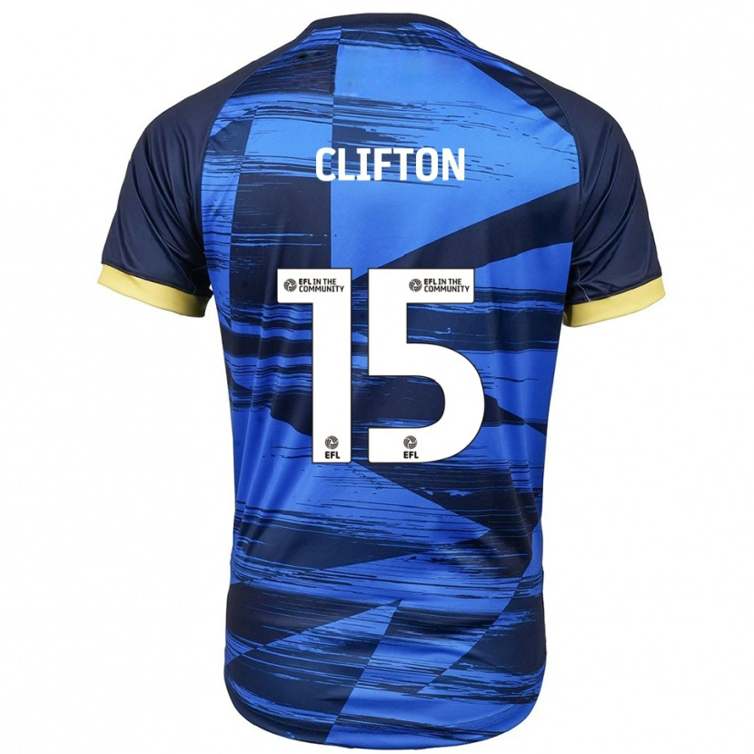 Danxen Damen Harry Clifton #15 Blau Marine Auswärtstrikot Trikot 2025/26 T-Shirt Österreich