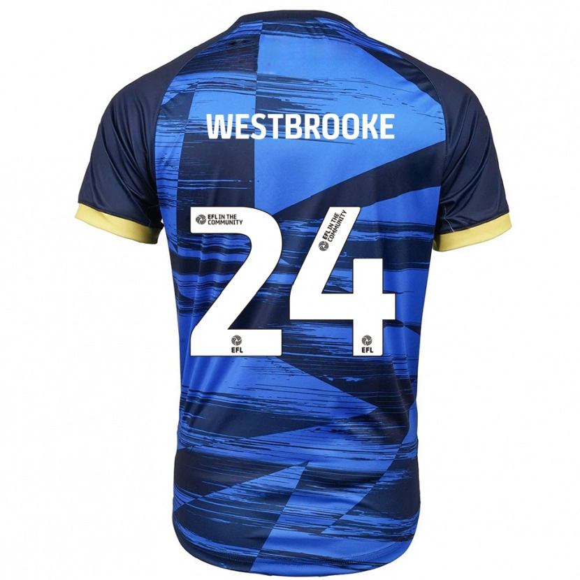 Danxen Damen Zain Westbrooke #24 Blau Marine Auswärtstrikot Trikot 2025/26 T-Shirt Österreich
