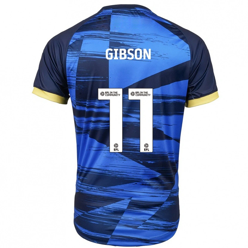 Danxen Damen Jordan Gibson #11 Blau Marine Auswärtstrikot Trikot 2025/26 T-Shirt Österreich