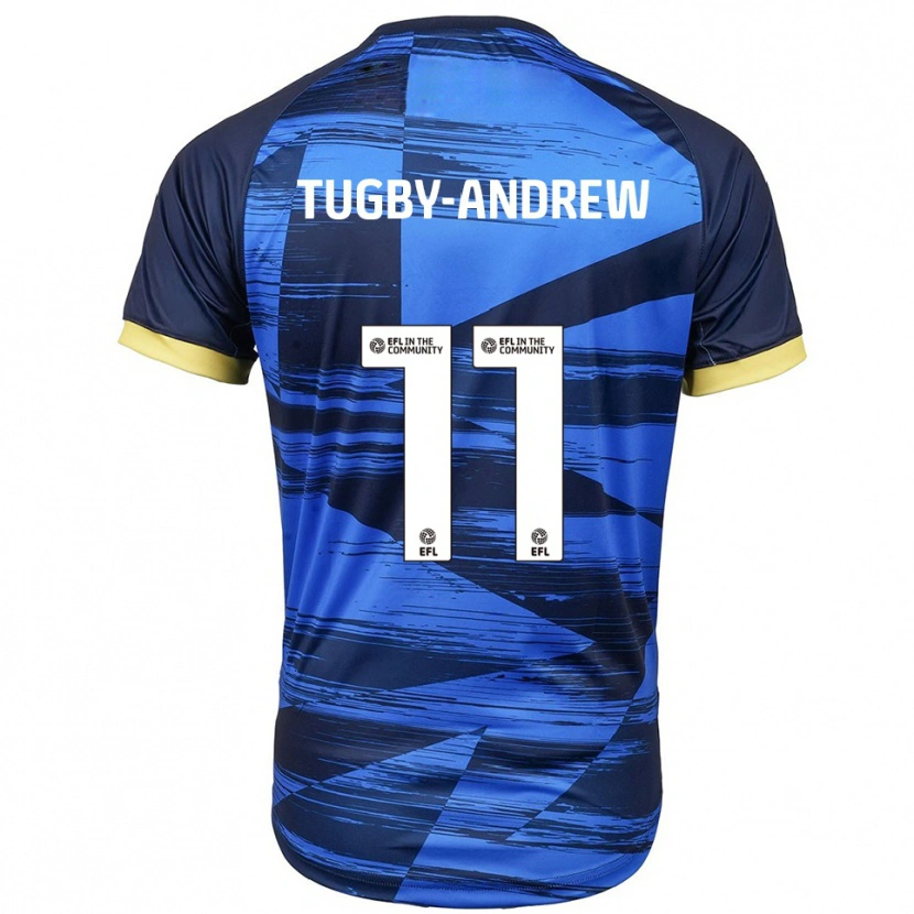 Danxen Damen Lindsey Tugby-Andrew #11 Blau Marine Auswärtstrikot Trikot 2025/26 T-Shirt Österreich