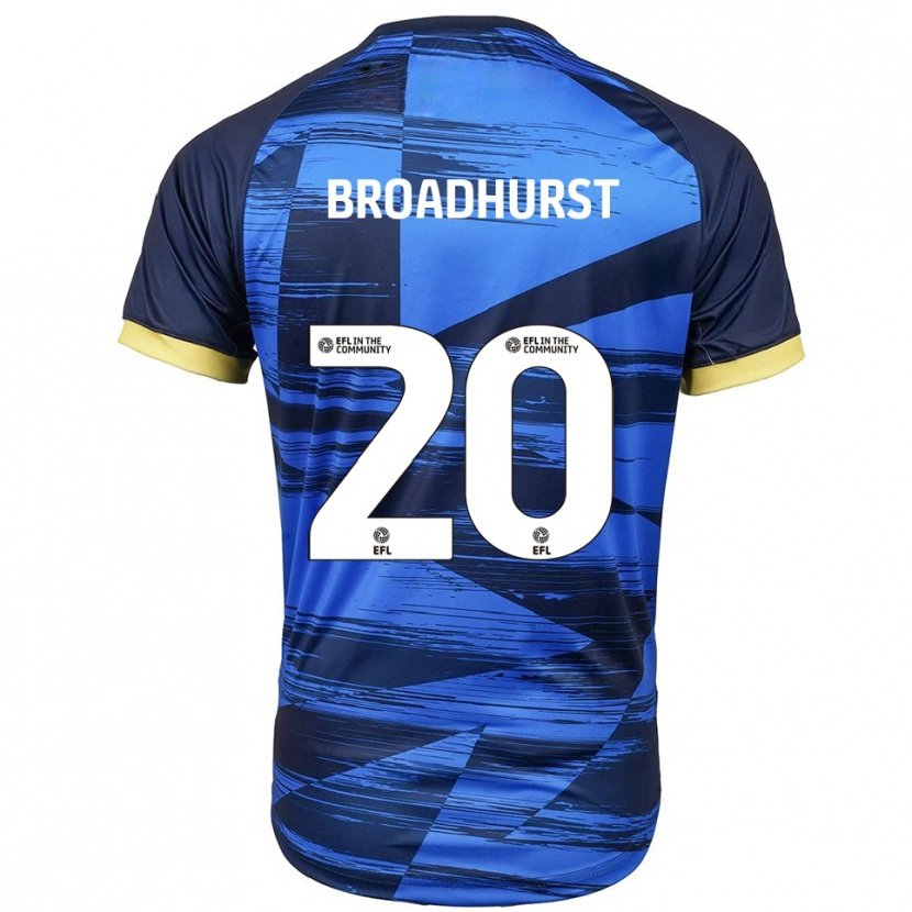 Danxen Damen Lilli-Mae Broadhurst #20 Blau Marine Auswärtstrikot Trikot 2025/26 T-Shirt Österreich
