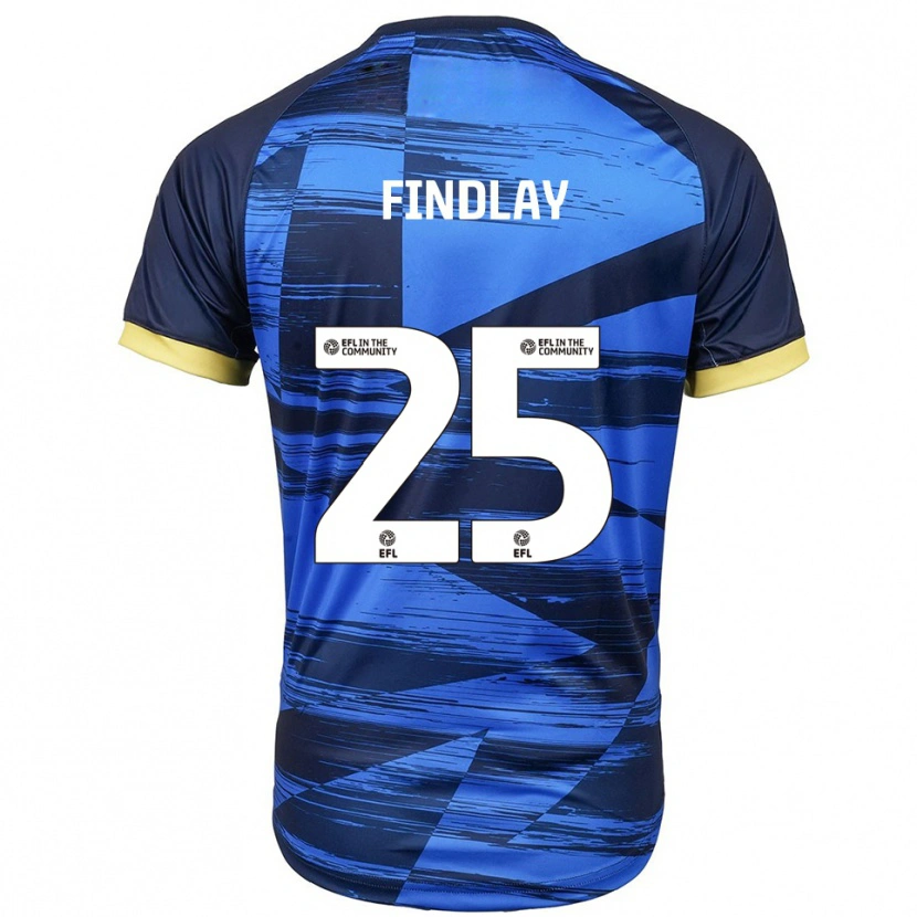 Danxen Damen Holly Findlay #25 Blau Marine Auswärtstrikot Trikot 2025/26 T-Shirt Österreich