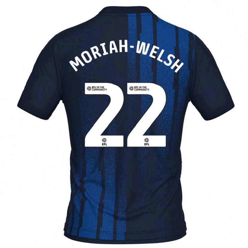 Danxen Damen Nathan Moriah-Welsh #22 Marine Weiß Auswärtstrikot Trikot 2025/26 T-Shirt Österreich