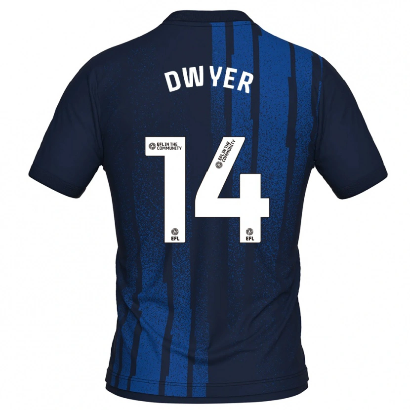Danxen Damen Dom Dwyer #14 Marine Weiß Auswärtstrikot Trikot 2025/26 T-Shirt Österreich