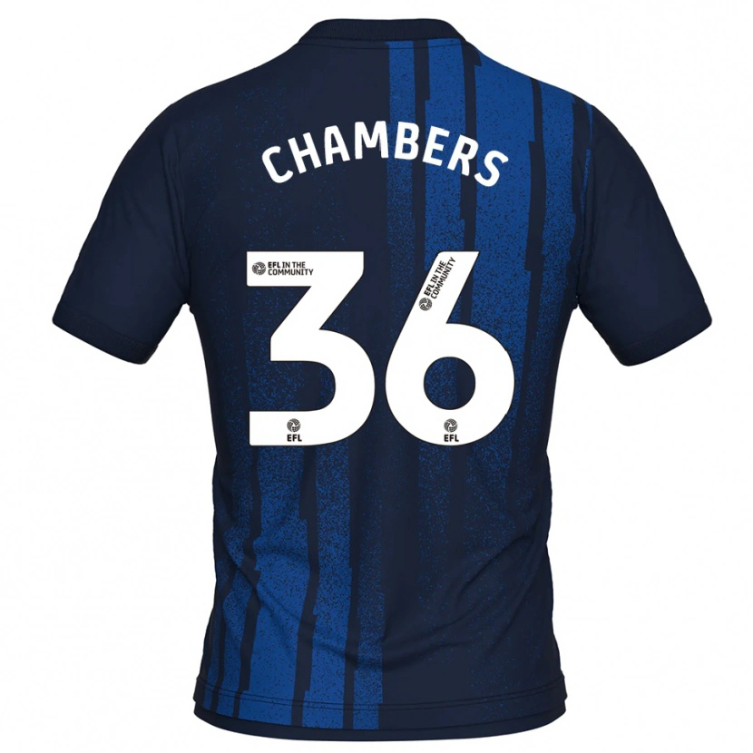 Danxen Damen Jayden Chambers #36 Marine Weiß Auswärtstrikot Trikot 2025/26 T-Shirt Österreich