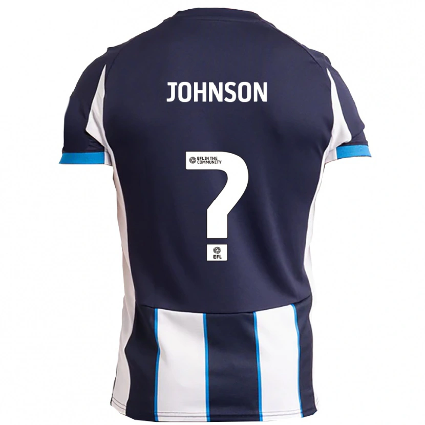 Danxen Damen Georgia Johnson #0 Weiß Marine Auswärtstrikot Trikot 2025/26 T-Shirt Österreich