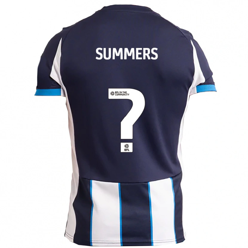 Danxen Damen Libby Summers #0 Weiß Marine Auswärtstrikot Trikot 2025/26 T-Shirt Österreich