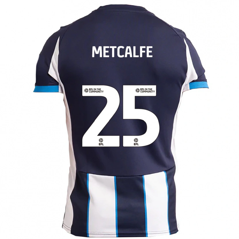 Danxen Damen Max Metcalfe #25 Weiß Marine Auswärtstrikot Trikot 2025/26 T-Shirt Österreich