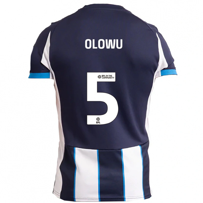 Danxen Damen Joseph Olowu #5 Weiß Marine Auswärtstrikot Trikot 2025/26 T-Shirt Österreich