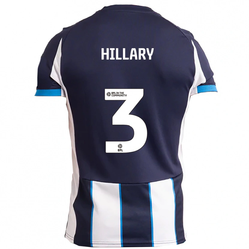 Danxen Damen Joe Hillary #3 Weiß Marine Auswärtstrikot Trikot 2025/26 T-Shirt Österreich