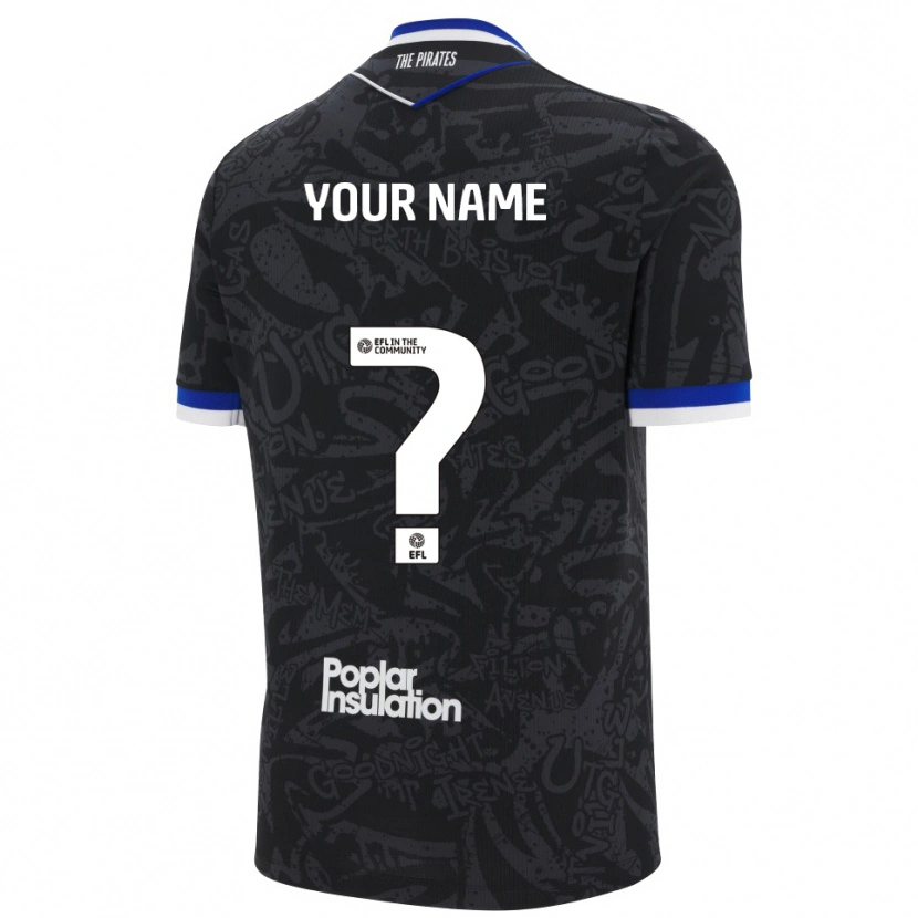 Danxen Damen Ihren Namen #0 Schwarz Weiß Auswärtstrikot Trikot 2025/26 T-Shirt Österreich