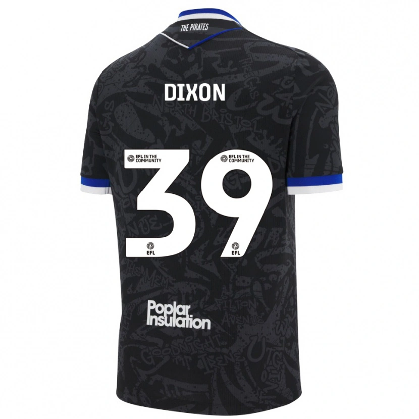 Danxen Damen Quincy Dixon #39 Schwarz Weiß Auswärtstrikot Trikot 2025/26 T-Shirt Österreich