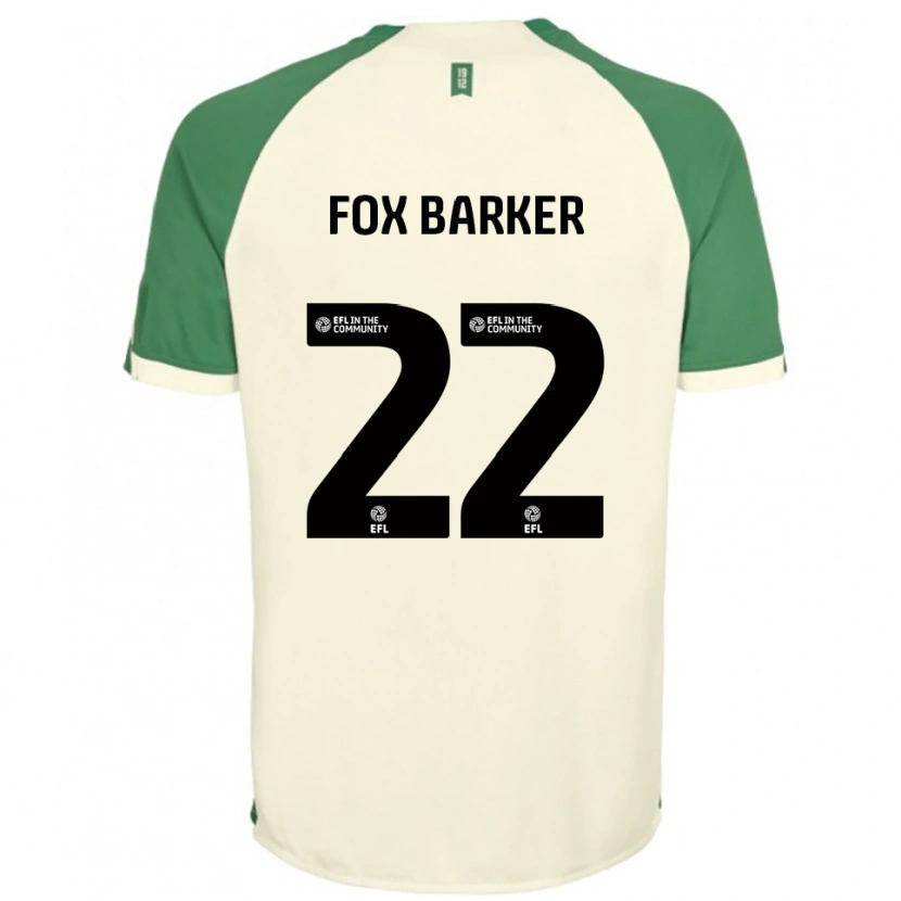 Danxen Damen Mistie Fox-Barker #22 Cremeweiß Grün Auswärtstrikot Trikot 2025/26 T-Shirt Österreich