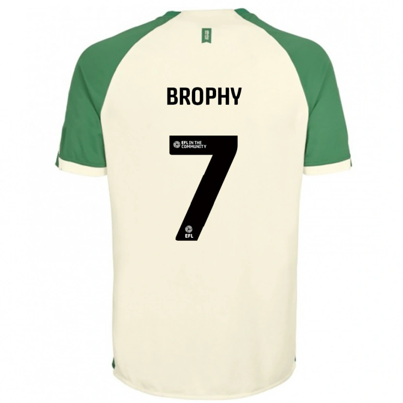 Danxen Damen James Brophy #7 Cremeweiß Grün Auswärtstrikot Trikot 2025/26 T-Shirt Österreich