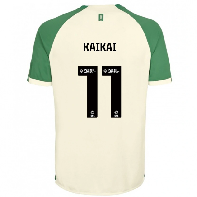 Danxen Damen Sullay Kaikai #11 Cremeweiß Grün Auswärtstrikot Trikot 2025/26 T-Shirt Österreich