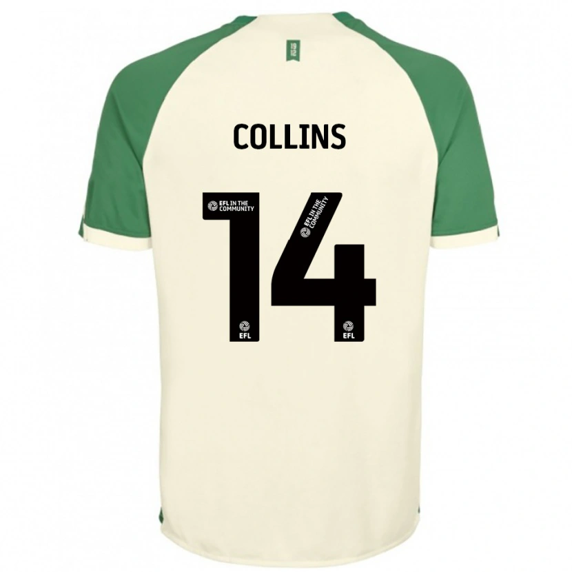 Danxen Damen Natasha Collins #14 Cremeweiß Grün Auswärtstrikot Trikot 2025/26 T-Shirt Österreich