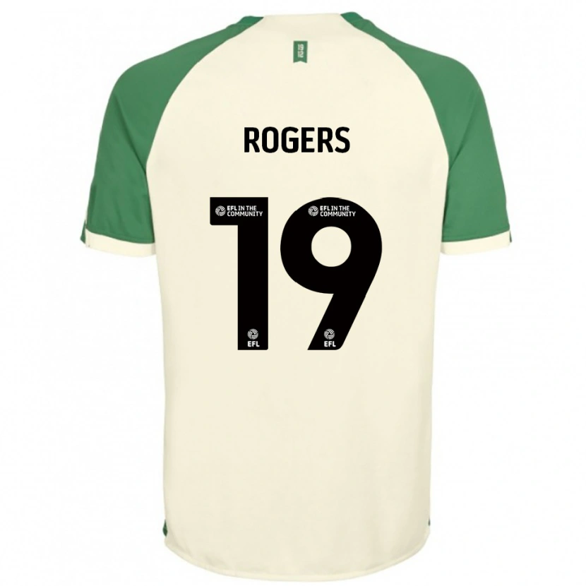 Danxen Damen Beatrice Rogers #19 Cremeweiß Grün Auswärtstrikot Trikot 2025/26 T-Shirt Österreich