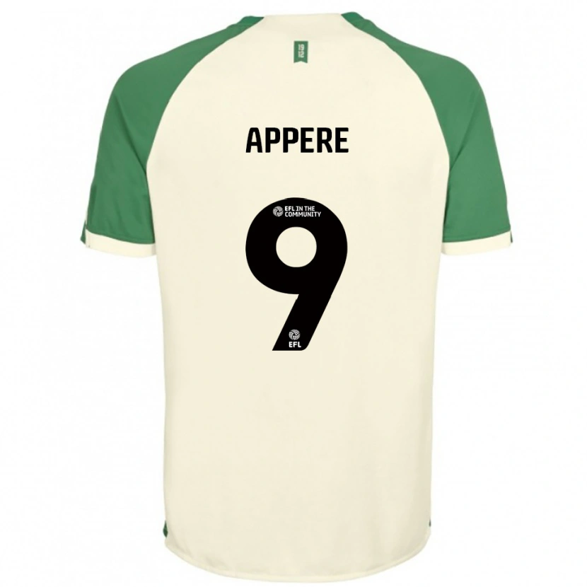 Danxen Damen Louis Appéré #9 Cremeweiß Grün Auswärtstrikot Trikot 2025/26 T-Shirt Österreich