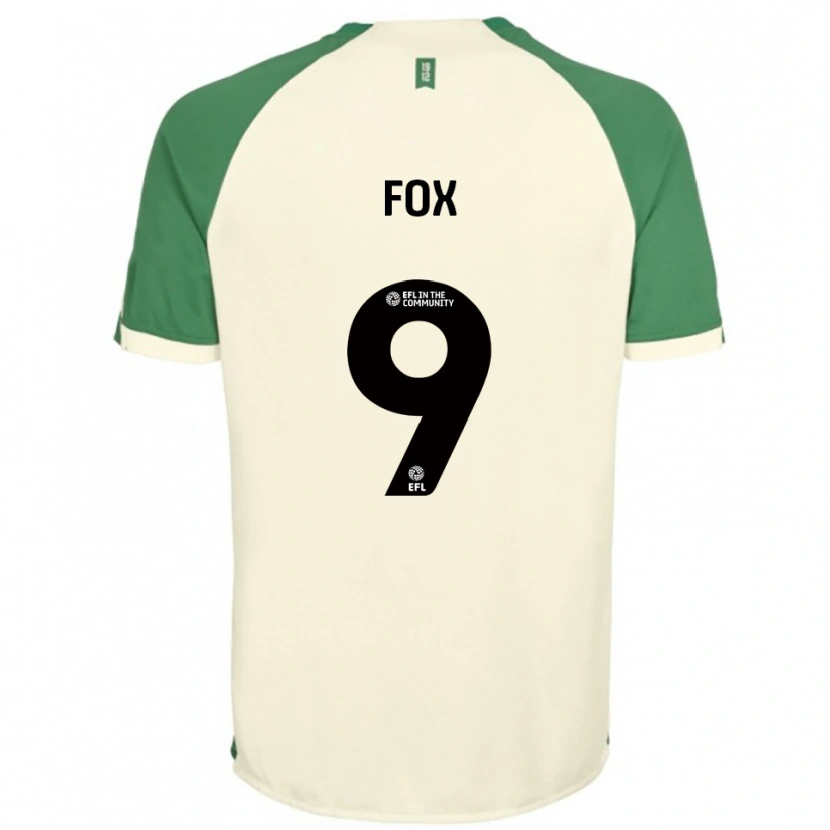 Danxen Damen Ruth Fox #9 Cremeweiß Grün Auswärtstrikot Trikot 2025/26 T-Shirt Österreich
