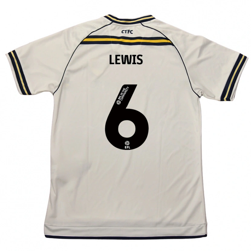 Danxen Damen Megan Lewis #6 Weiß Marine Auswärtstrikot Trikot 2025/26 T-Shirt Österreich