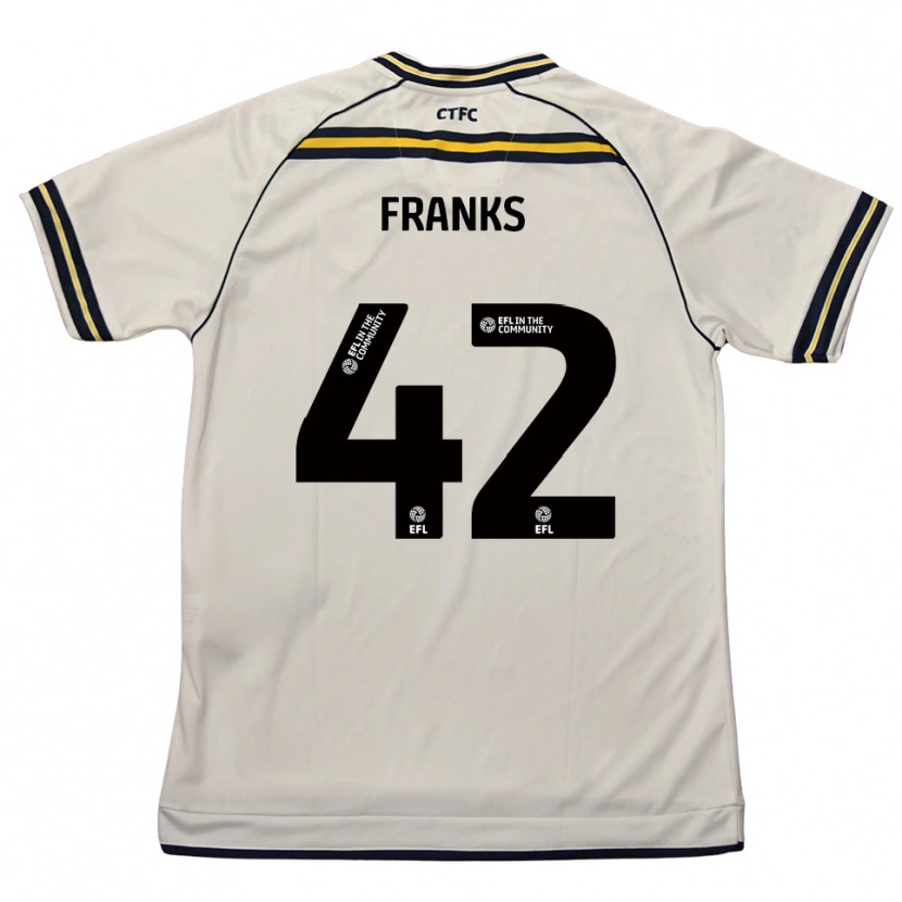 Danxen Damen Jude Franks #42 Weiß Marine Auswärtstrikot Trikot 2025/26 T-Shirt Österreich