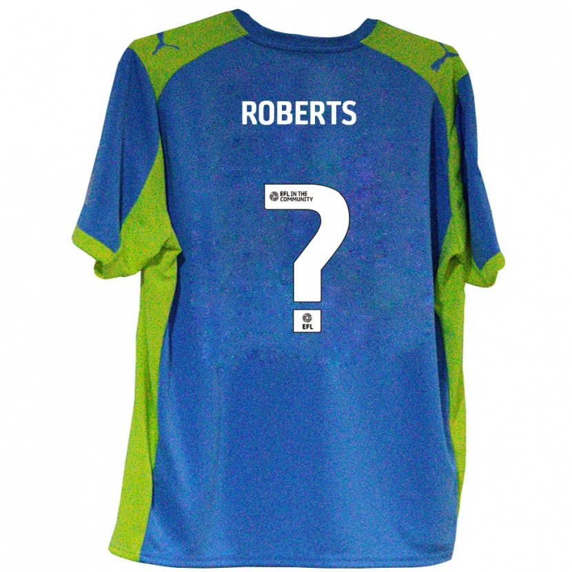 Danxen Damen Liam Roberts #0 Himmelblau Gelb Auswärtstrikot Trikot 2025/26 T-Shirt Österreich