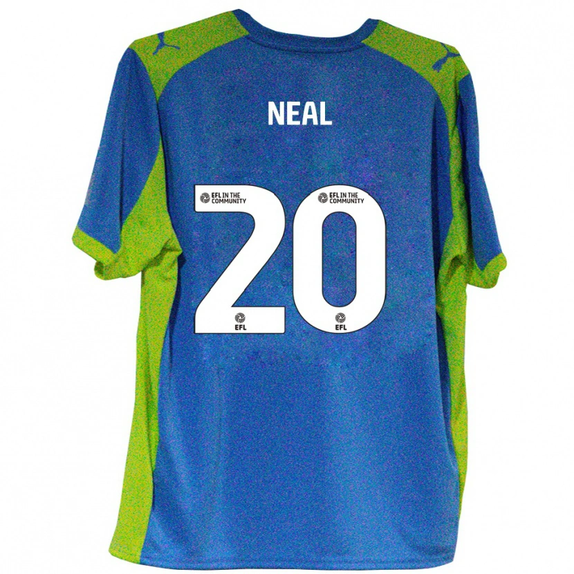 Danxen Damen Harrison Neal #20 Himmelblau Gelb Auswärtstrikot Trikot 2025/26 T-Shirt Österreich