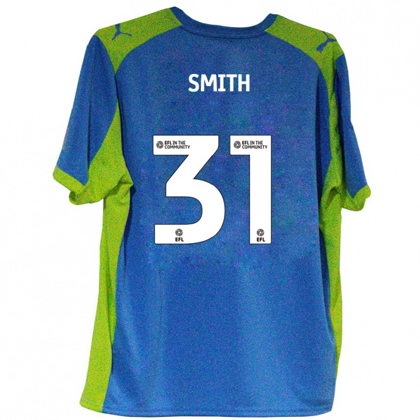 Danxen Damen Pele Smith #31 Himmelblau Gelb Auswärtstrikot Trikot 2025/26 T-Shirt Österreich