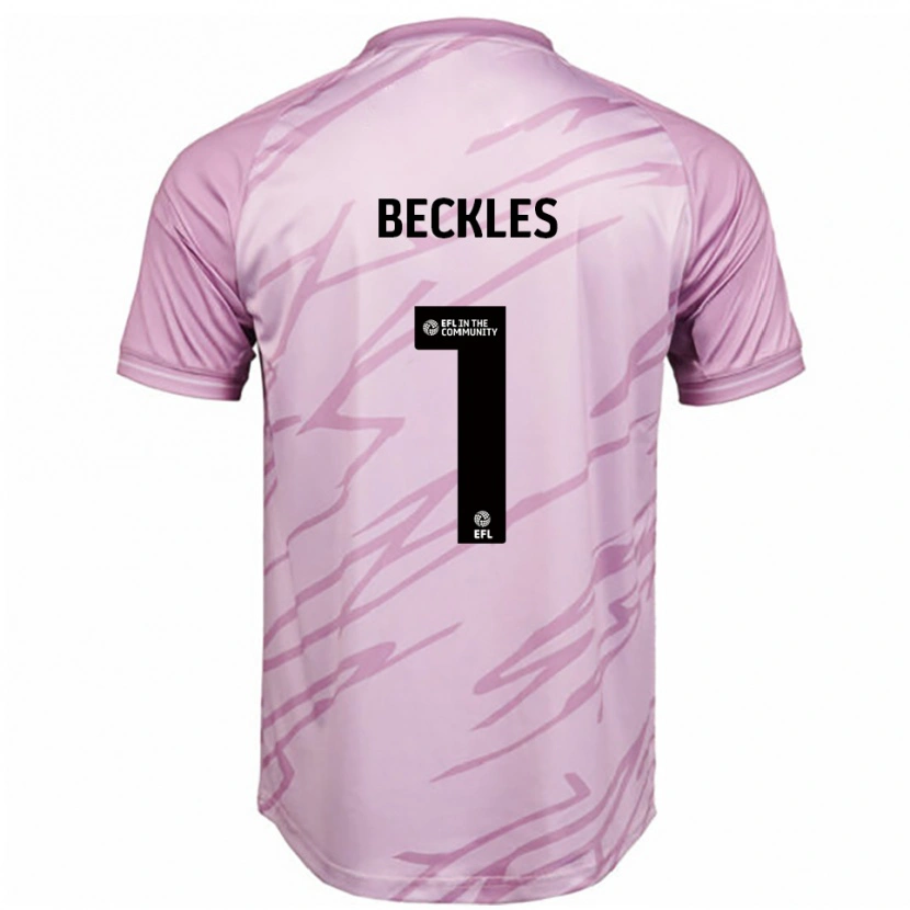 Danxen Damen Frankie Beckles #1 Pink Schwarz Auswärtstrikot Trikot 2025/26 T-Shirt Österreich