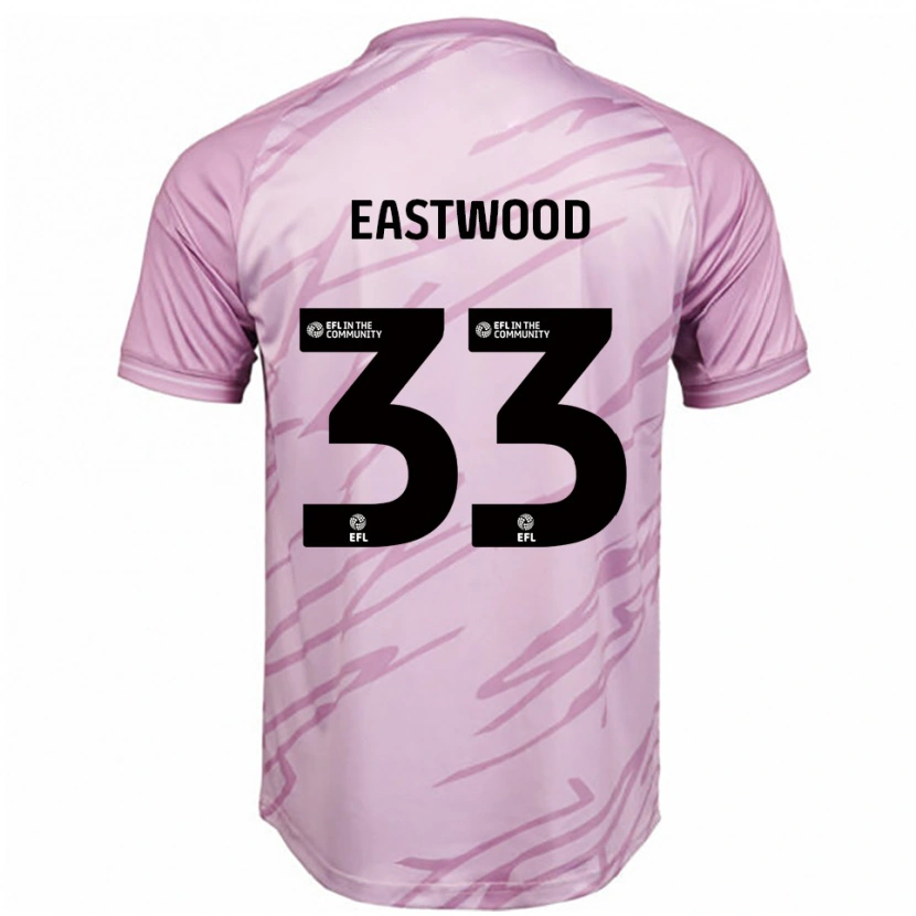 Danxen Damen Sophie Eastwood #33 Pink Schwarz Auswärtstrikot Trikot 2025/26 T-Shirt Österreich