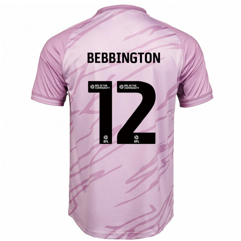 Danxen Damen Kimberley Bebbington #12 Pink Schwarz Auswärtstrikot Trikot 2025/26 T-Shirt Österreich