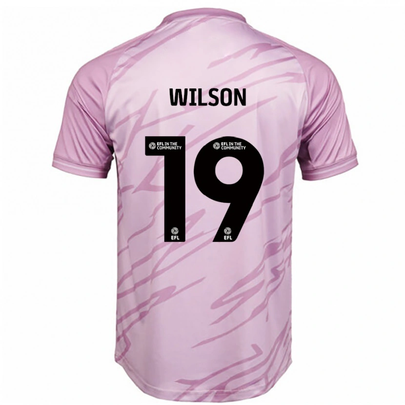Danxen Damen Pip Wilson #19 Pink Schwarz Auswärtstrikot Trikot 2025/26 T-Shirt Österreich