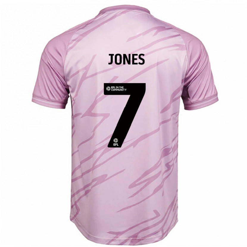 Danxen Damen Maddie Jones #7 Pink Schwarz Auswärtstrikot Trikot 2025/26 T-Shirt Österreich