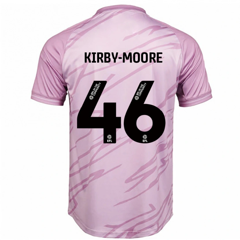 Danxen Damen Harvey Kirby-Moore #46 Pink Schwarz Auswärtstrikot Trikot 2025/26 T-Shirt Österreich