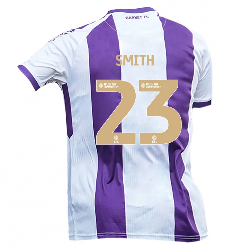 Danxen Damen Kane Smith #23 Weiß Lila Auswärtstrikot Trikot 2025/26 T-Shirt Österreich
