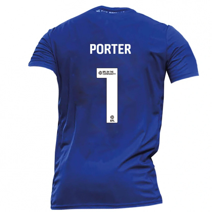 Danxen Damen George Porter #1 Blau Weiß Auswärtstrikot Trikot 2025/26 T-Shirt Österreich