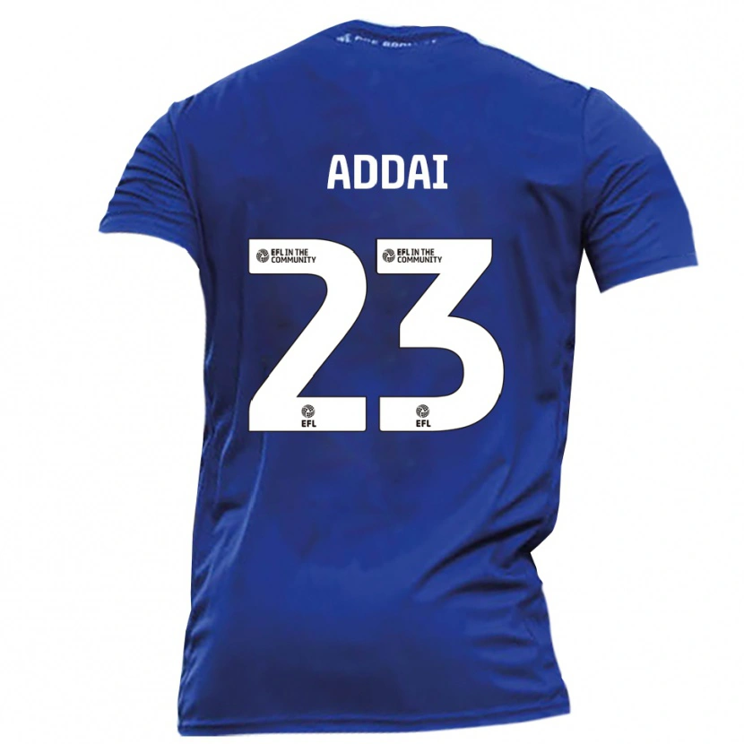 Danxen Damen Dillon Addai #23 Blau Weiß Auswärtstrikot Trikot 2025/26 T-Shirt Österreich