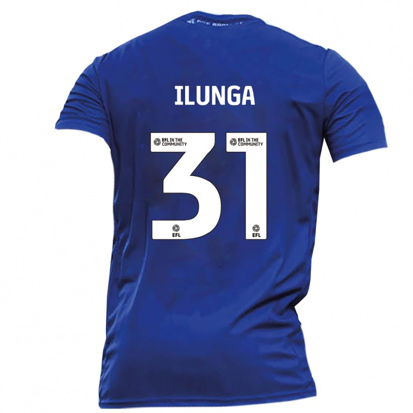 Danxen Damen Brooklyn Ilunga #31 Blau Weiß Auswärtstrikot Trikot 2025/26 T-Shirt Österreich