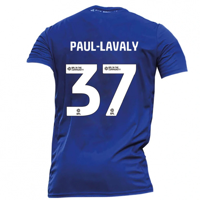Danxen Damen Nathan Paul-Lavaly #37 Blau Weiß Auswärtstrikot Trikot 2025/26 T-Shirt Österreich
