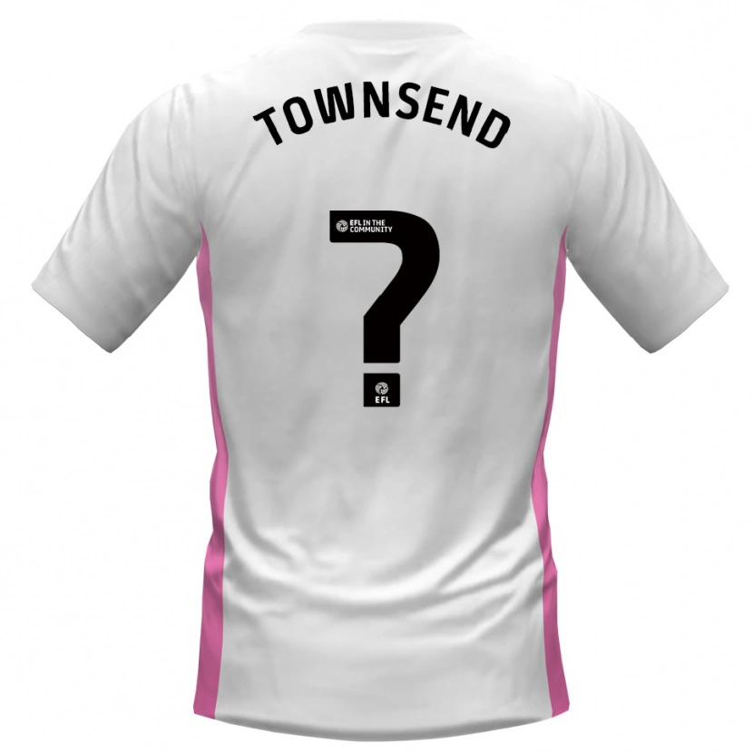 Danxen Damen Kadi Townsend #0 Weiß Rot Auswärtstrikot Trikot 2025/26 T-Shirt Österreich