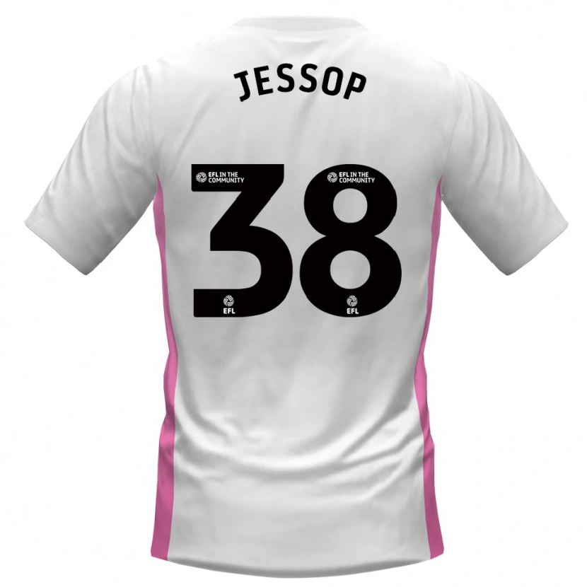 Danxen Damen Liam Jessop #38 Weiß Rot Auswärtstrikot Trikot 2025/26 T-Shirt Österreich