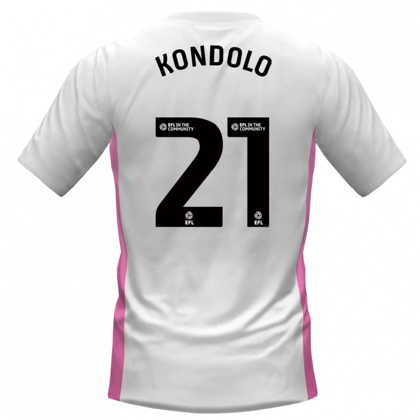 Danxen Damen Christovie Kondolo #21 Weiß Rot Auswärtstrikot Trikot 2025/26 T-Shirt Österreich