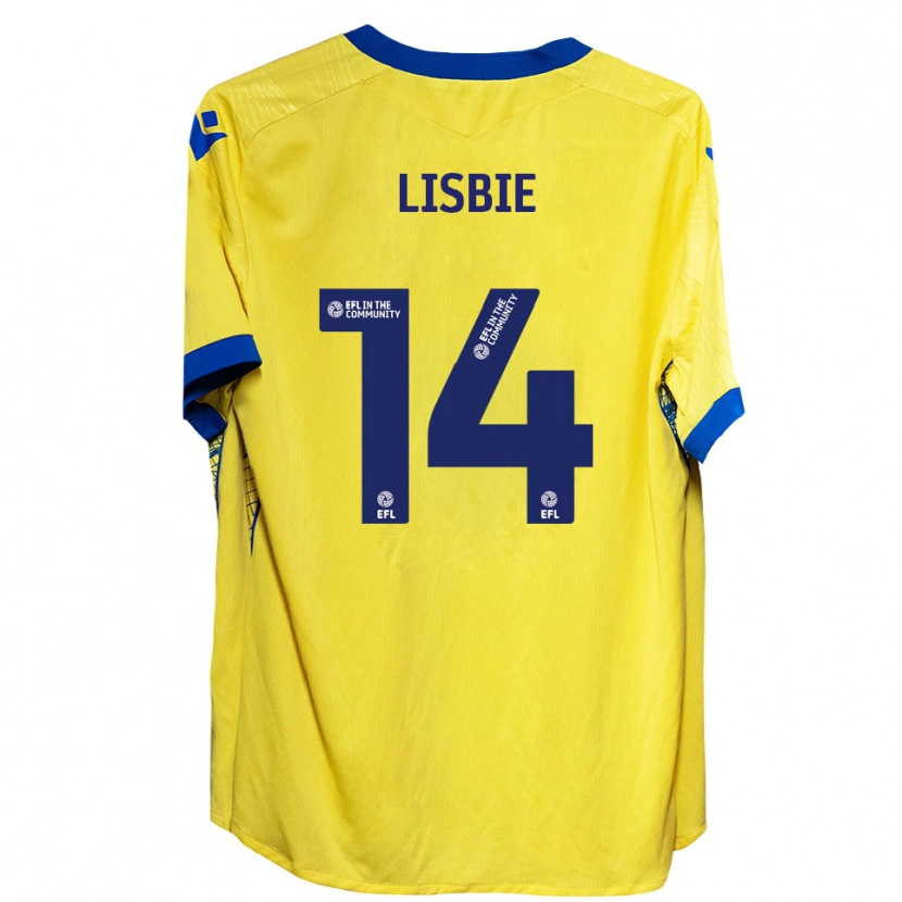 Danxen Damen Kyreece Lisbie #14 Gelb Blau Auswärtstrikot Trikot 2025/26 T-Shirt Österreich