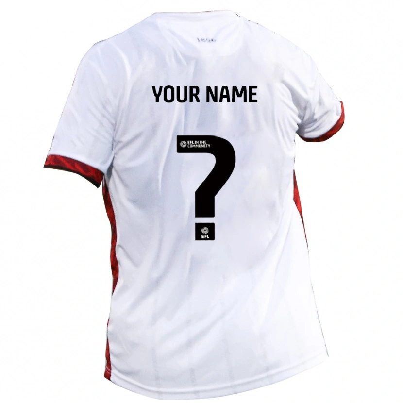 Danxen Damen Ihren Namen #0 Weiß Rot Schwarz Auswärtstrikot Trikot 2025/26 T-Shirt Österreich