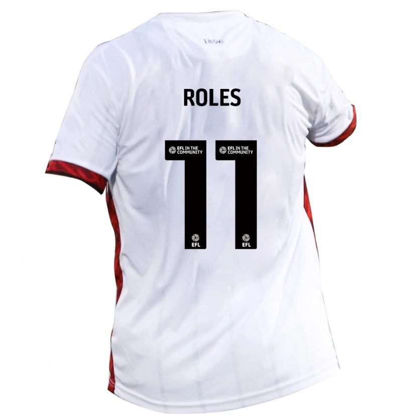 Danxen Damen Jack Roles #11 Weiß Rot Schwarz Auswärtstrikot Trikot 2025/26 T-Shirt Österreich