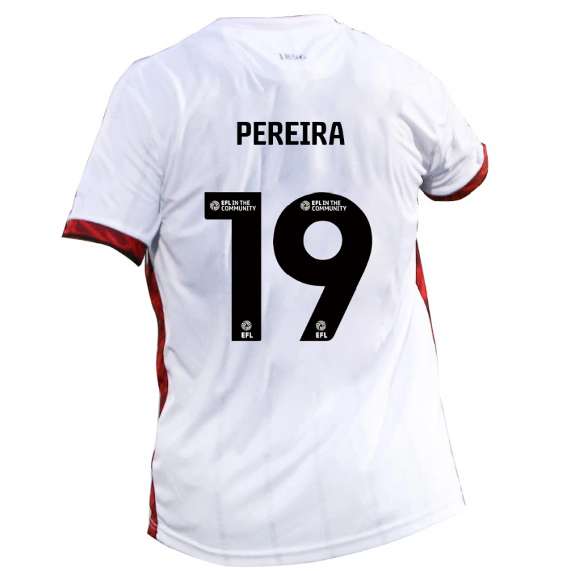Danxen Damen Dion Pereira #19 Weiß Rot Schwarz Auswärtstrikot Trikot 2025/26 T-Shirt Österreich