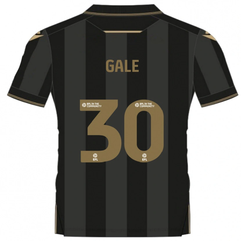 Danxen Damen Sam Gale #30 Schwarz Gold Auswärtstrikot Trikot 2025/26 T-Shirt Österreich