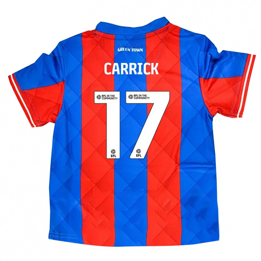 Danxen Damen Charlie Carrick #17 Blau Rot Weiß Auswärtstrikot Trikot 2025/26 T-Shirt Österreich