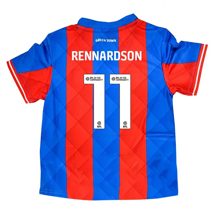 Danxen Damen Tom Rennardson #11 Blau Rot Weiß Auswärtstrikot Trikot 2025/26 T-Shirt Österreich