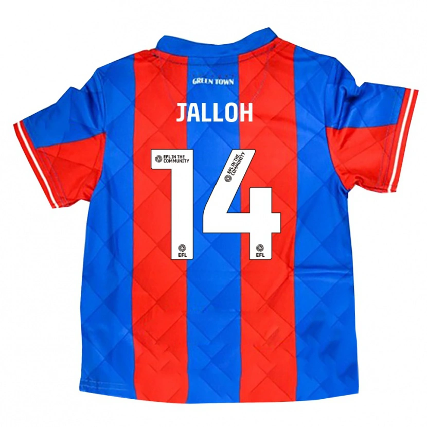 Danxen Damen Mamadu Jalloh #14 Blau Rot Weiß Auswärtstrikot Trikot 2025/26 T-Shirt Österreich